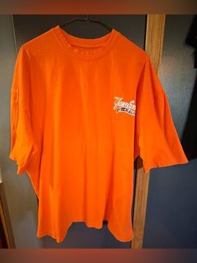 Orange Short-Sleeve Men's T-Shirt